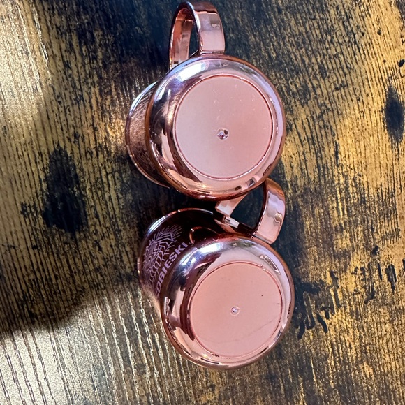 Sobieski Vodka Copper mini Mugs || Set of 2 - Picture 4 of 4
